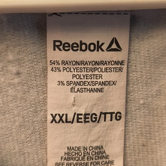 Reebok Monochrome Tie-Dye Long sleeve Sweatshirt Women's XXL - Picture 2 of 7